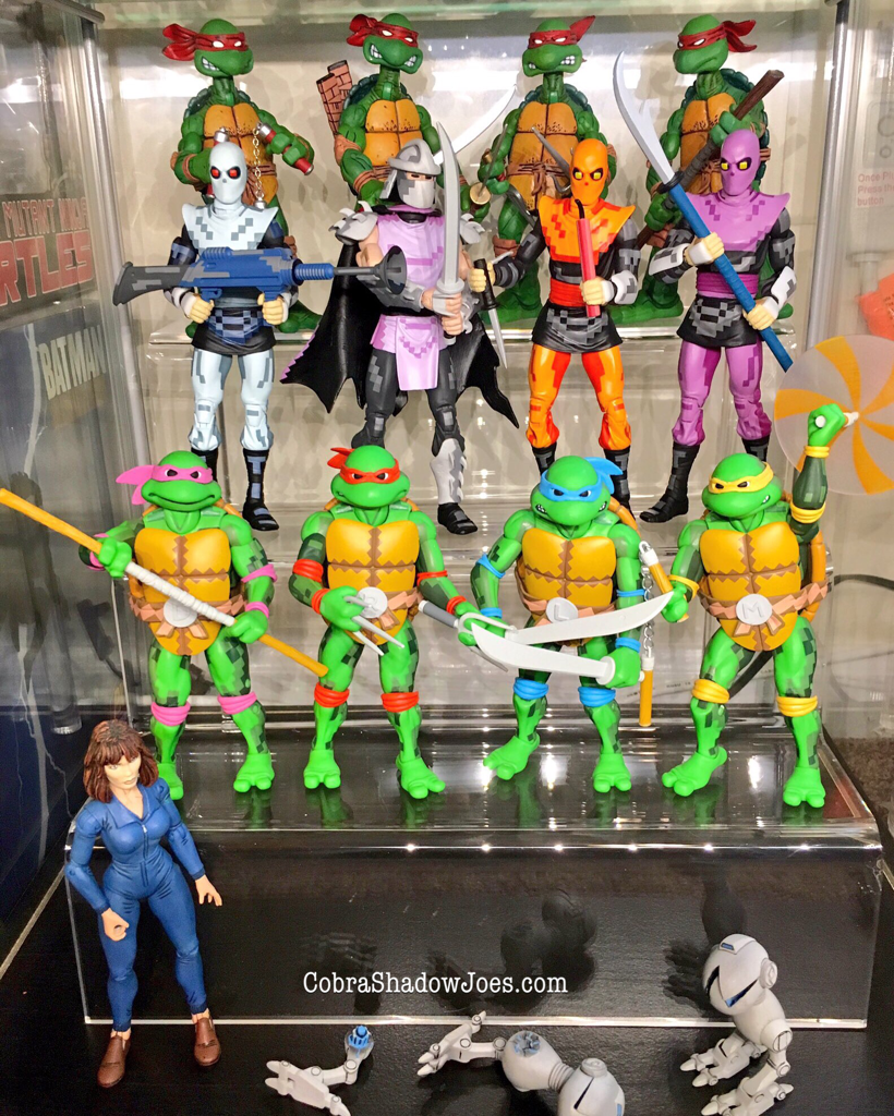 CobraShadowJoes: NECA TOYS SDCC Exclusive Arcade TMNT/FOOT Sets Review