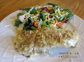Easy Dinner Recipe - Chicken  www.sweetlittleonesblog.com