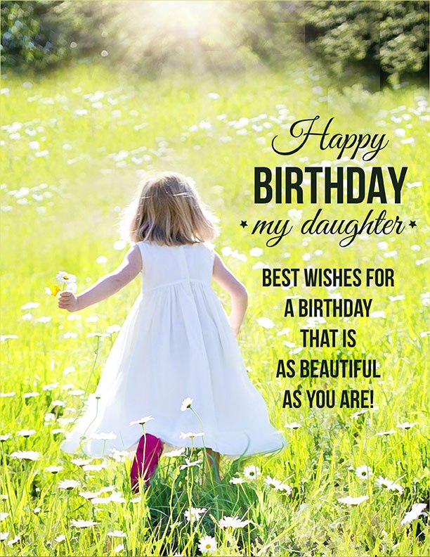 Happy Birthday Images For Little Daughter