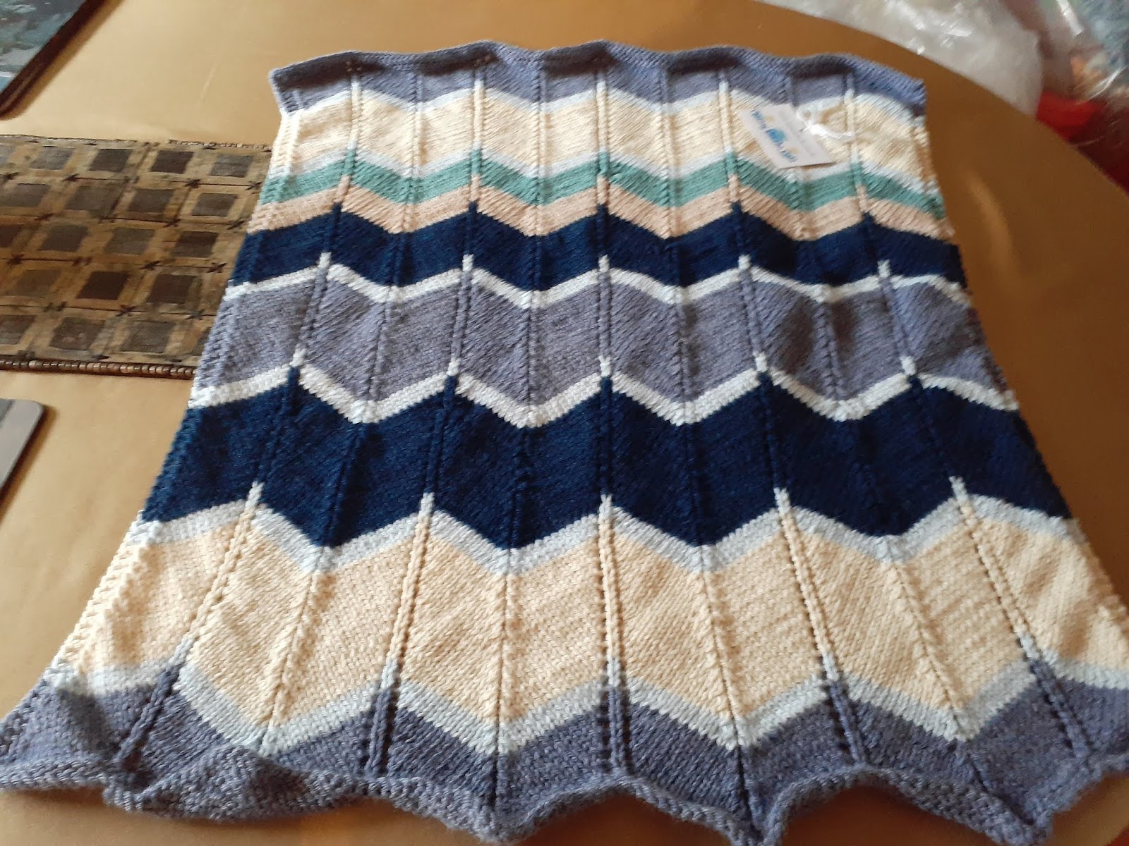 Casting Off The Cold MORE BLANKETS FROM KNITTERS ATTIC KNITTING GROUP.