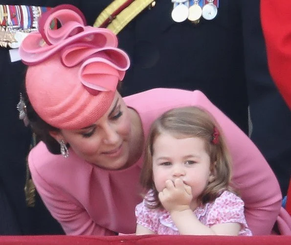 Kate Middleton wore ALEXANDER MCQUEEN pleated skirt skater dress