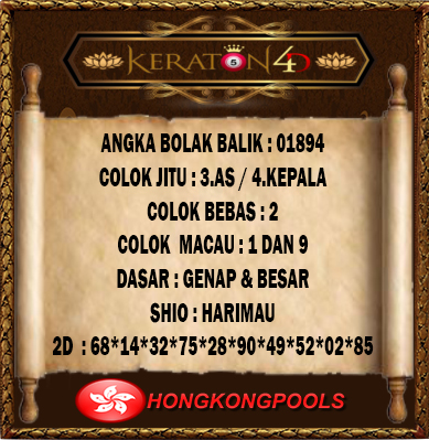 Kode Syair Hk 11 Juni 2021 Prediksi Hk Keraton4d