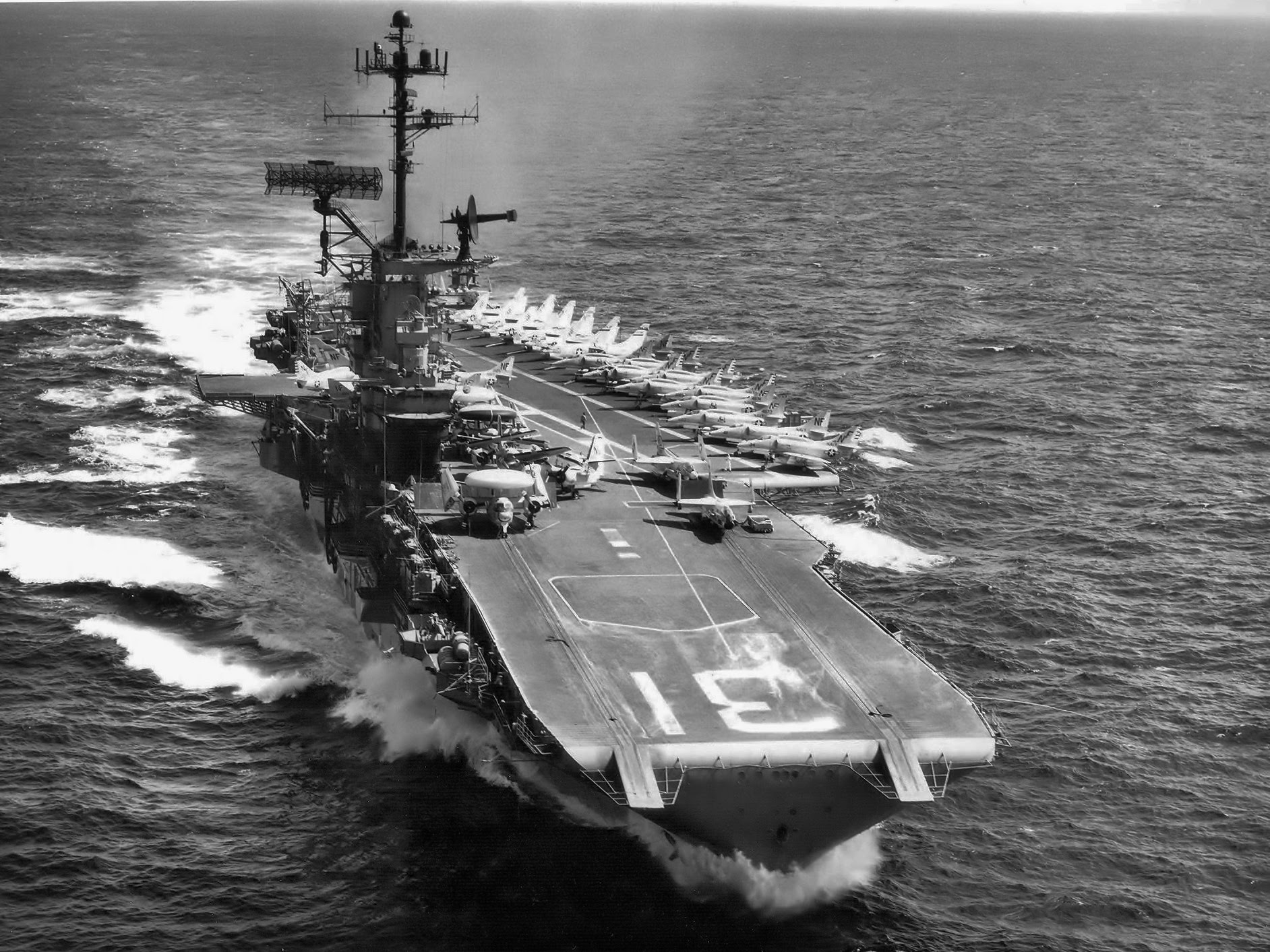 USS Bon Homme Richard (CV/CVA31) was one of 24 Essexclass aircraft
