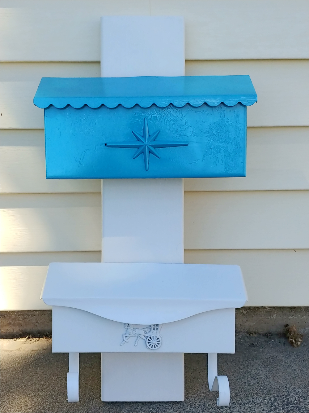 Repurposed Vintage Mailbox Storage Little Vintage Cottage