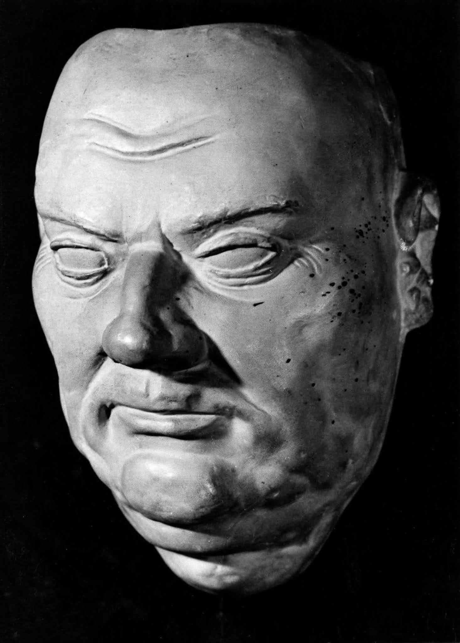 death masks famous people