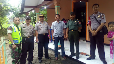 PELDA NYAMBUNG TRISNO MENGHADIRI PERAYAAN NATAL