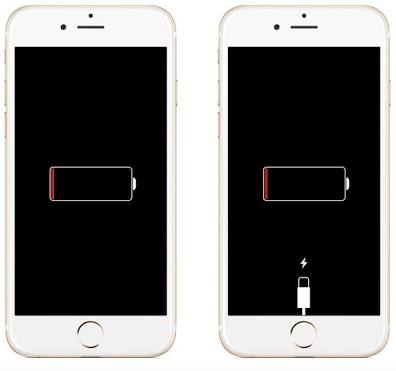 charging iphone know if dead battery charge charged needs charger comes way take