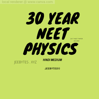 30 Years  NEET PHYSICS HINDI MEDIUM TOPIC-WISE NEET[PDF]