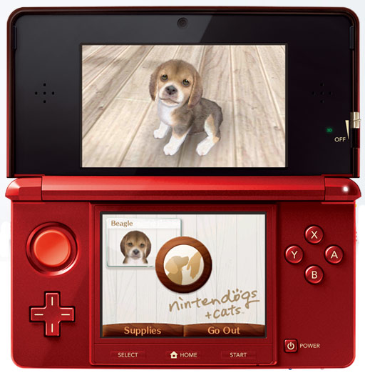 Game Interativo Nintendogs 3D