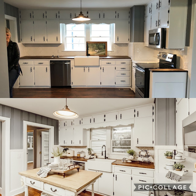 I styled another house on the market! I took this bare farmhouse and styled it out with beautiful farmhouse home decor to create an open and inviting space. The open floor plan and built-ins were some of my favorite parts! Check out my blog for all the info and product links!