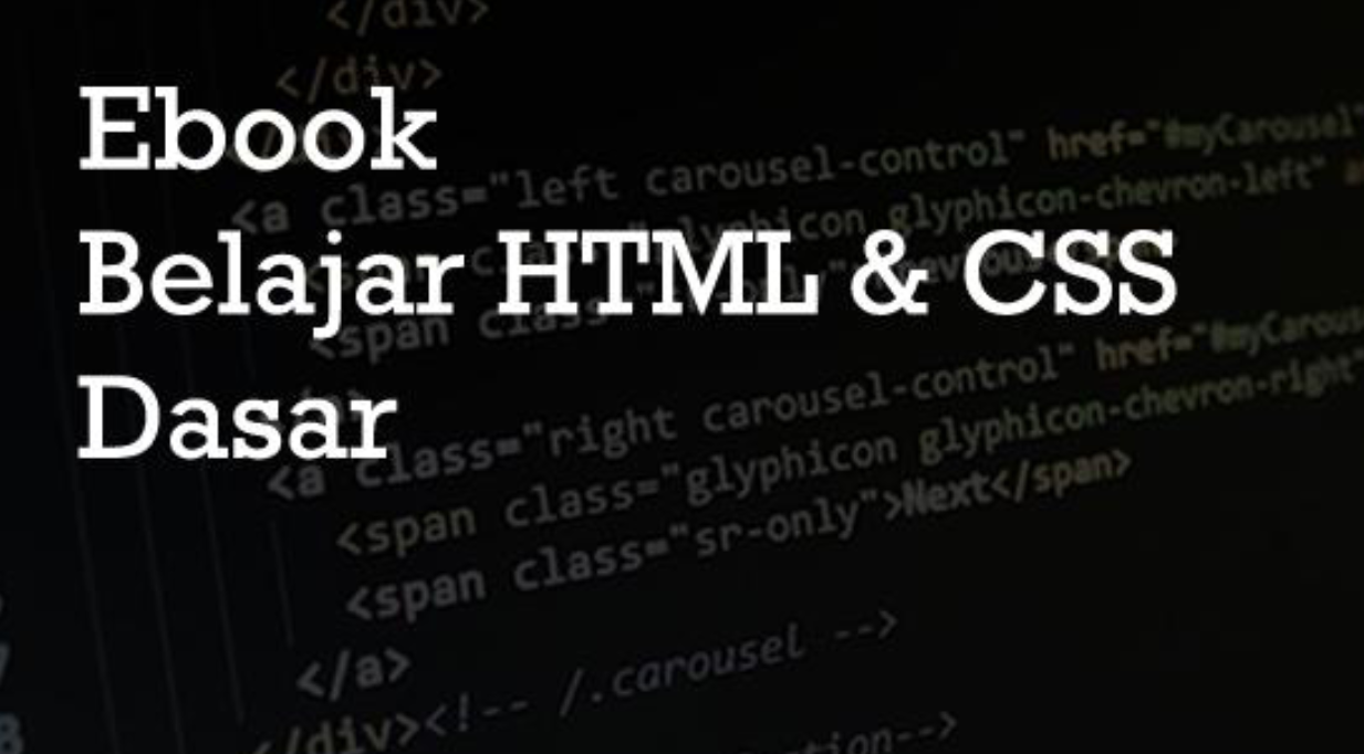 E-Book: Belajar HTML dan CSS Dasar