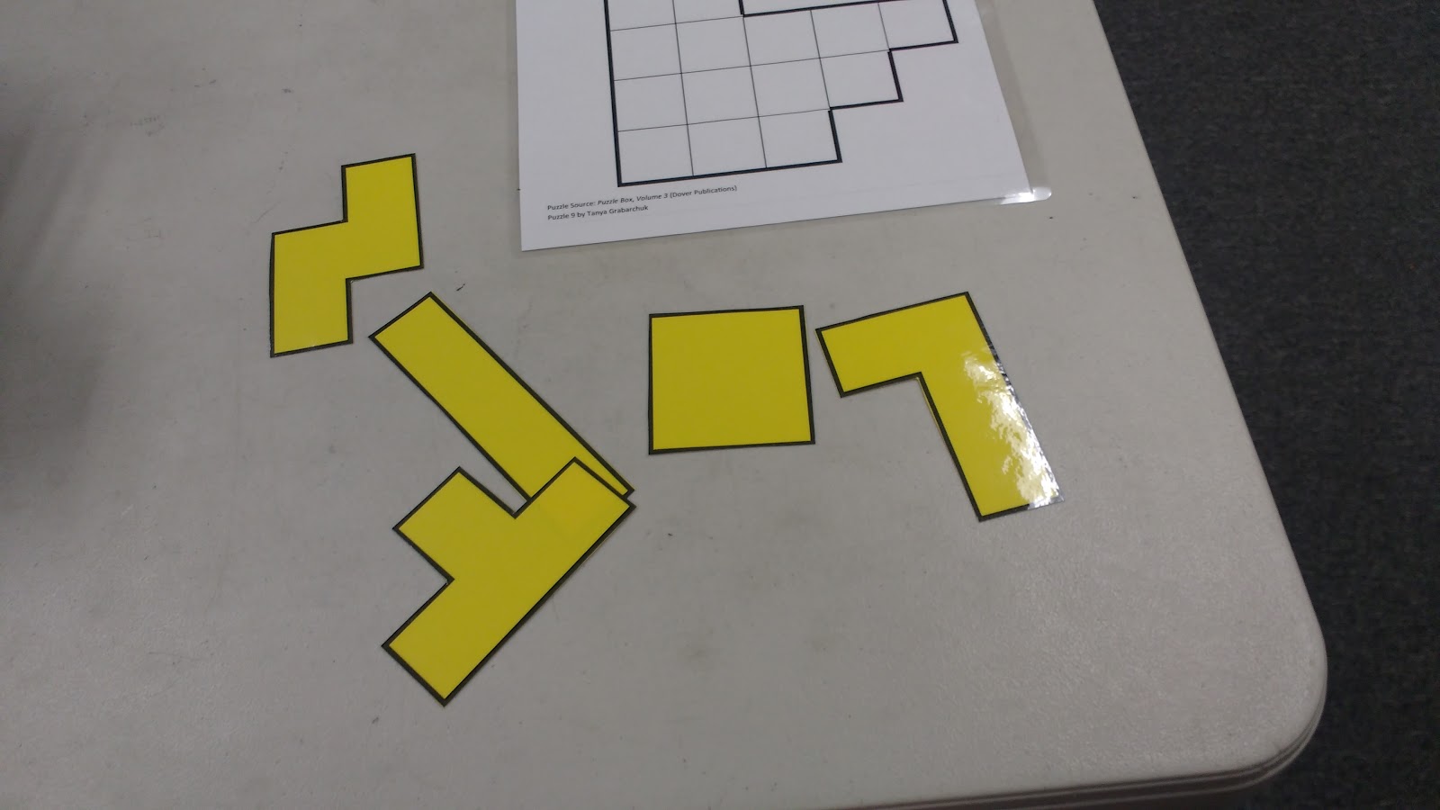 Math = Love Cover the Duck Puzzle from Puzzle Box, Volume 3