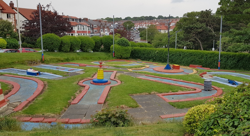 The Ham and Egger Files Crazy Golf at Victoria Park in Scarborough