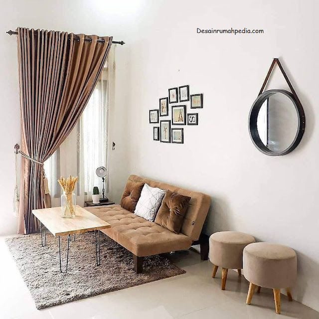 7 Desain Ruang Tamu Minimalis Sederhana Tapi Elegan ~ Desainrumahpedia