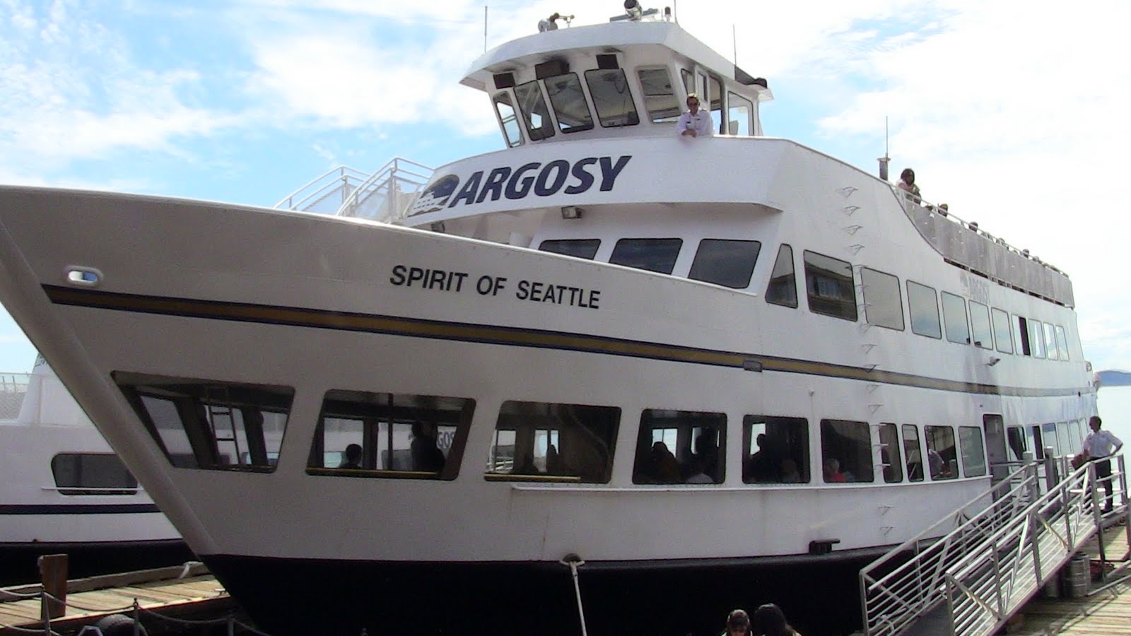 Living abroad Going to Argosy Cruises Seattle Harbor Tour.