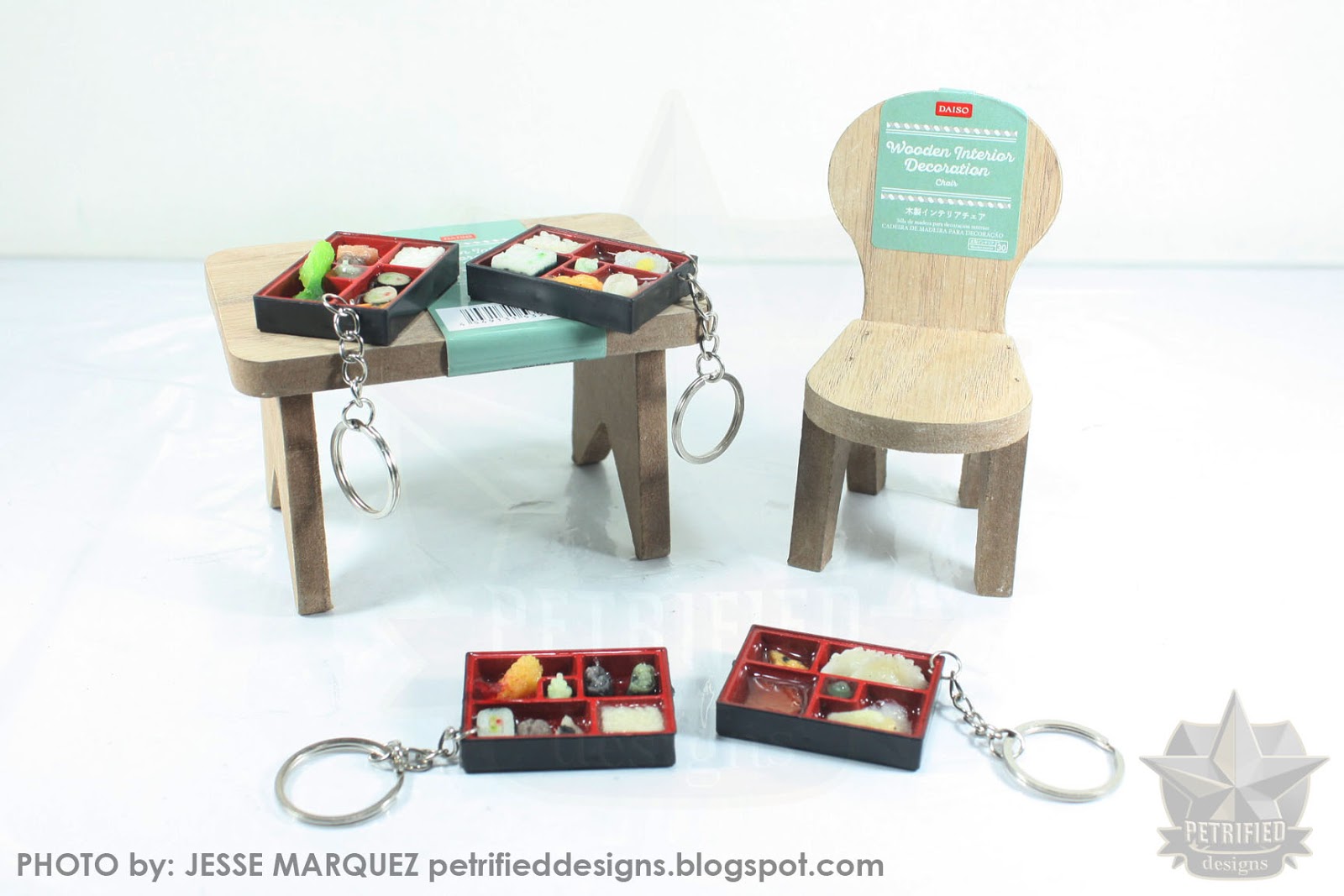 Randomly Random ITEM PICK UPS Daiso Wooden Interior Decoration Table