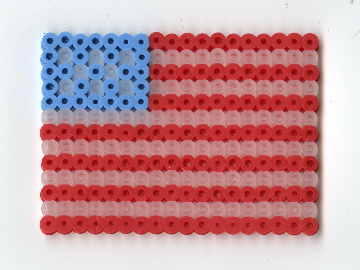 Cindy deRosier My Creative Life Perler Bead Flags