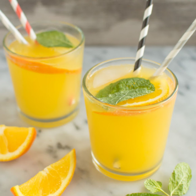 ORANGE AND COCONUT WATER REFRESHER ORANGE AND COCONUT WATER REFRESHER