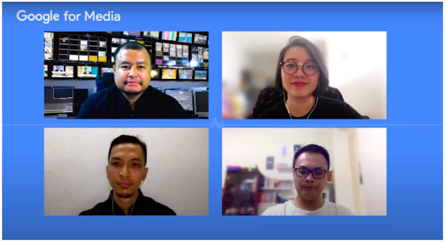 Foto sesi Google for Media