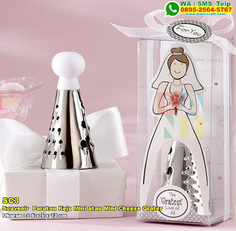 Parutan Keju Panjang Stainless | Souvenir Pernikahan