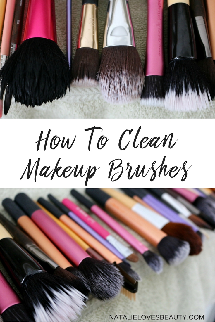 How To Clean Makeup Brushes 2 Super Cheap + Easy Methods Natalie Loves Beauty