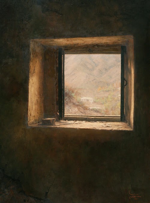 A Janela - Iman Maleki e suas pinturas realistas ~ Pintor iraniano