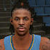 NBA 2K22 Ja Morant Cyberface, Hair and BOdy Model by VinDragon