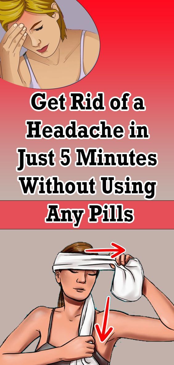 Get Rid of a Headache in Just 5 Minutes Without Using Any Pills