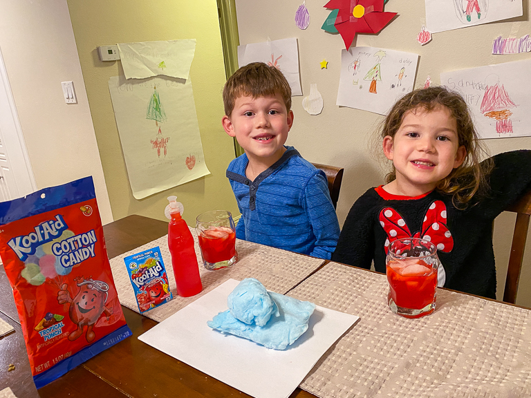 Tales of the Flowers KoolAid Tropical Punch Cotton Candy