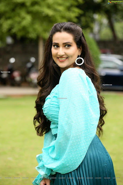 Latest Pics of Telugu Anchor Manjusha in Aqua Blue Dress Actress Trend Latest Pics of Telugu Anchor Manjusha in Aqua Blue Dress Actress Trend