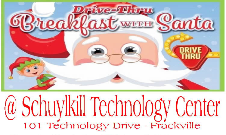 Schuylkill Technology Center to Host Drive-Thru Breakfast with Santa