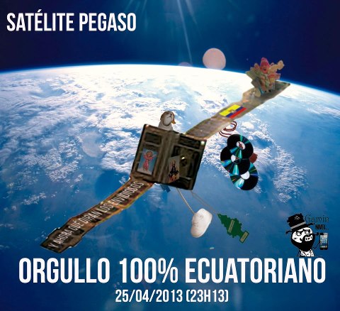 CISEPP SATELITE PEGASO ORGULLO ECUATORIANO SERA LANZADO HOY