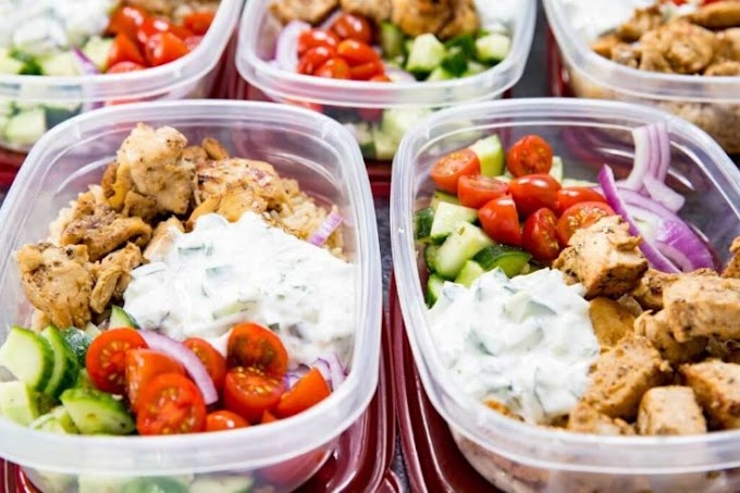 Greek Chicken Bowls (Meal Prep Easy) #healthymeal #lowfat