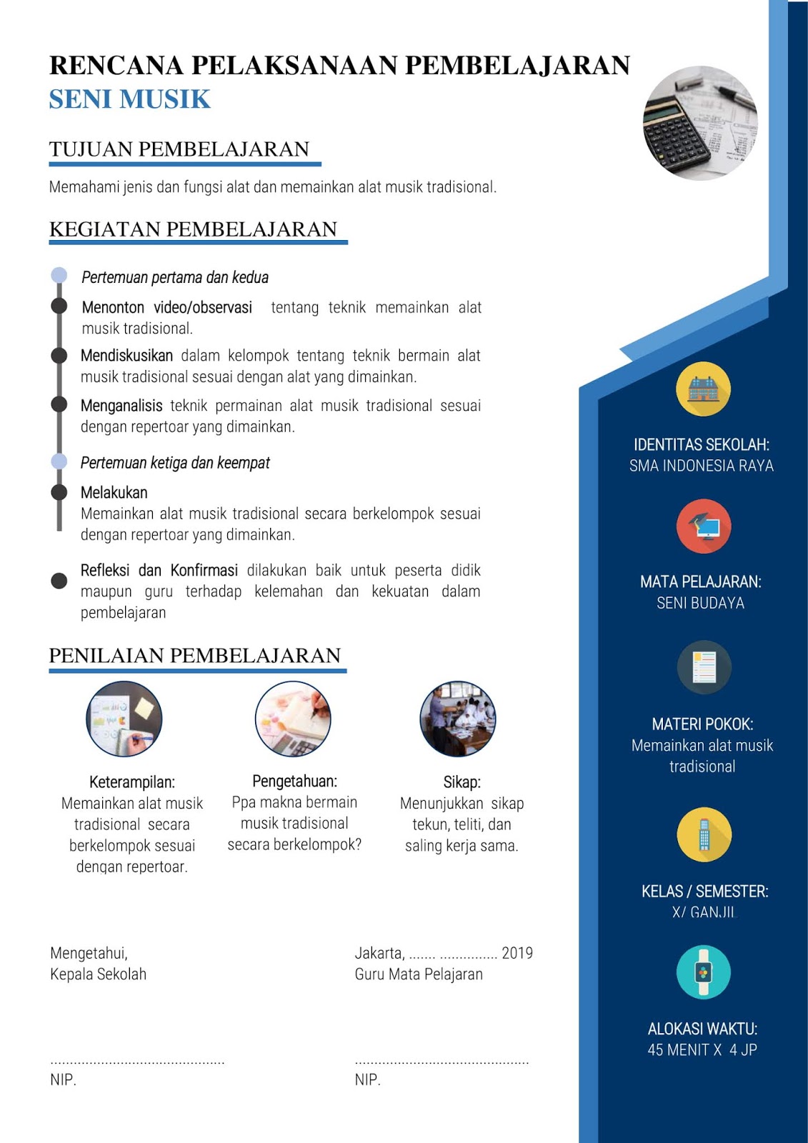 Rpp Inspiratif Sma Seni Musik Kelas X Semester 1 Tahun Ajaran 2020 2021 Kurikulum 2013