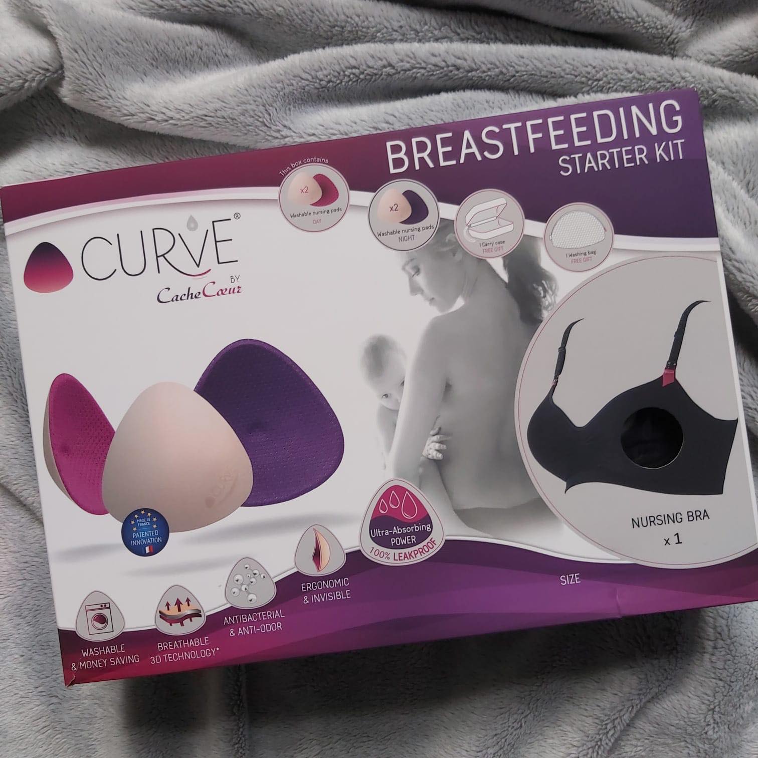 Curve Breastfeeding Starter Kit  Black Bra black - Cache – Cache