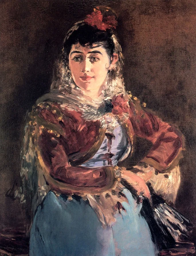 Edouard Manet - Carmen in Bizet's opera 