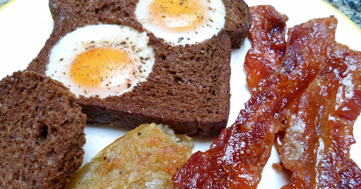 My Favorite Breakfast Best Eggs, Toast, Bacon And Hash Browns
