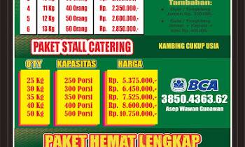 Harga Catering Kambing Guling di Maribaya