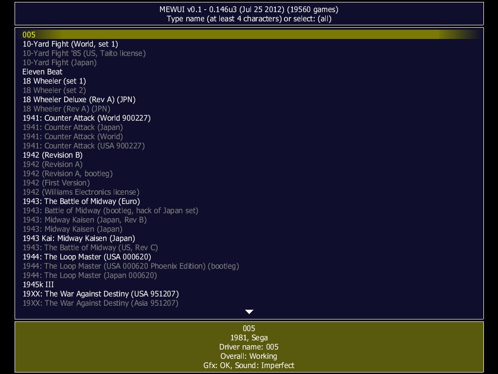 MEWUI v0.101 - EmuCR
