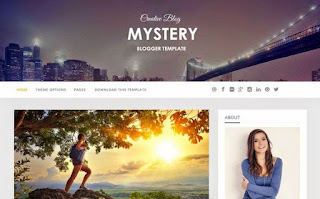 Mystery Blogger Template