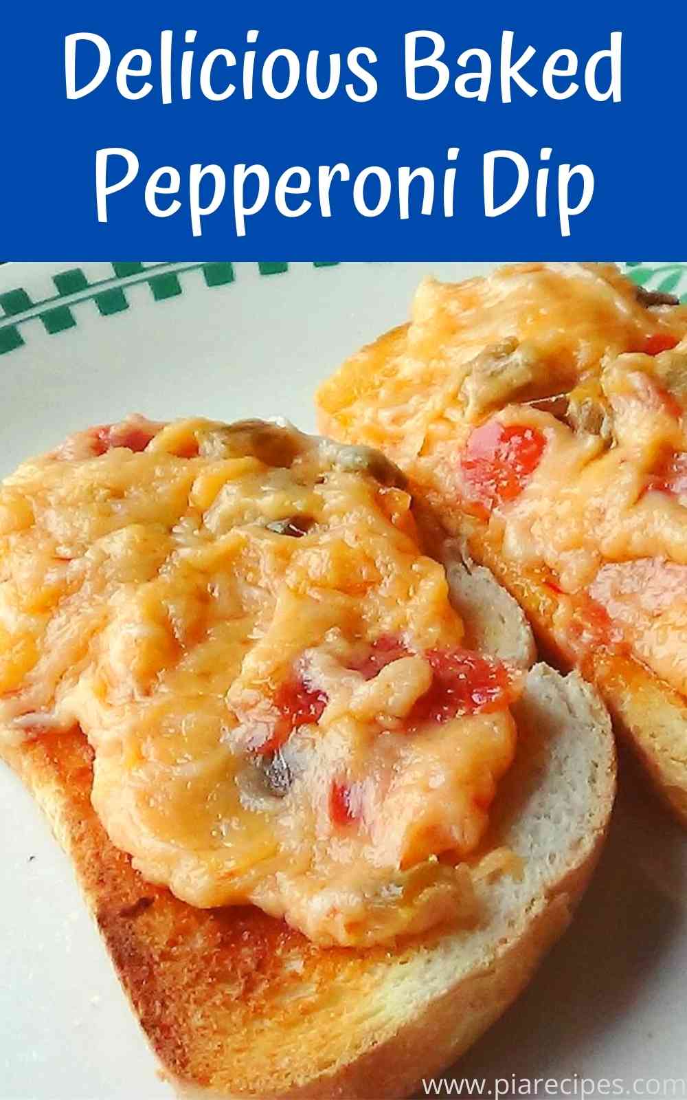 Delicious Baked Pepperoni Dip Cook'n is Fun Food Recipes, Dessert