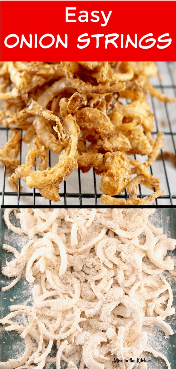 Easy Onion Strings Dessert Recipes Summer