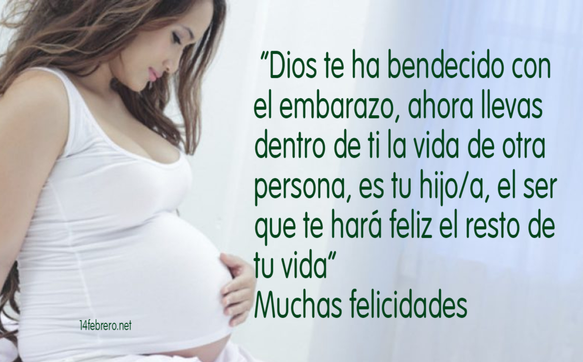 Felicidades por tu embarazo, imágenes para facebook - 14 febrero
