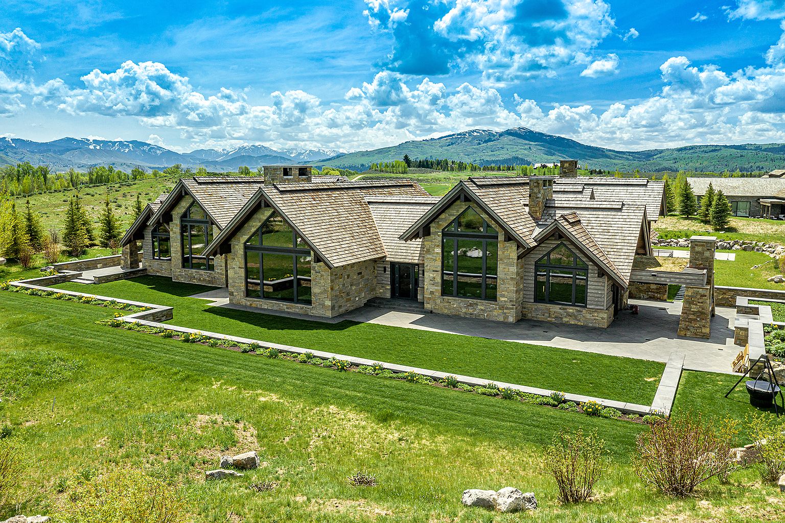 14,000 Square Foot Modern LodgeStyle Mansion In Jackson, WY THE