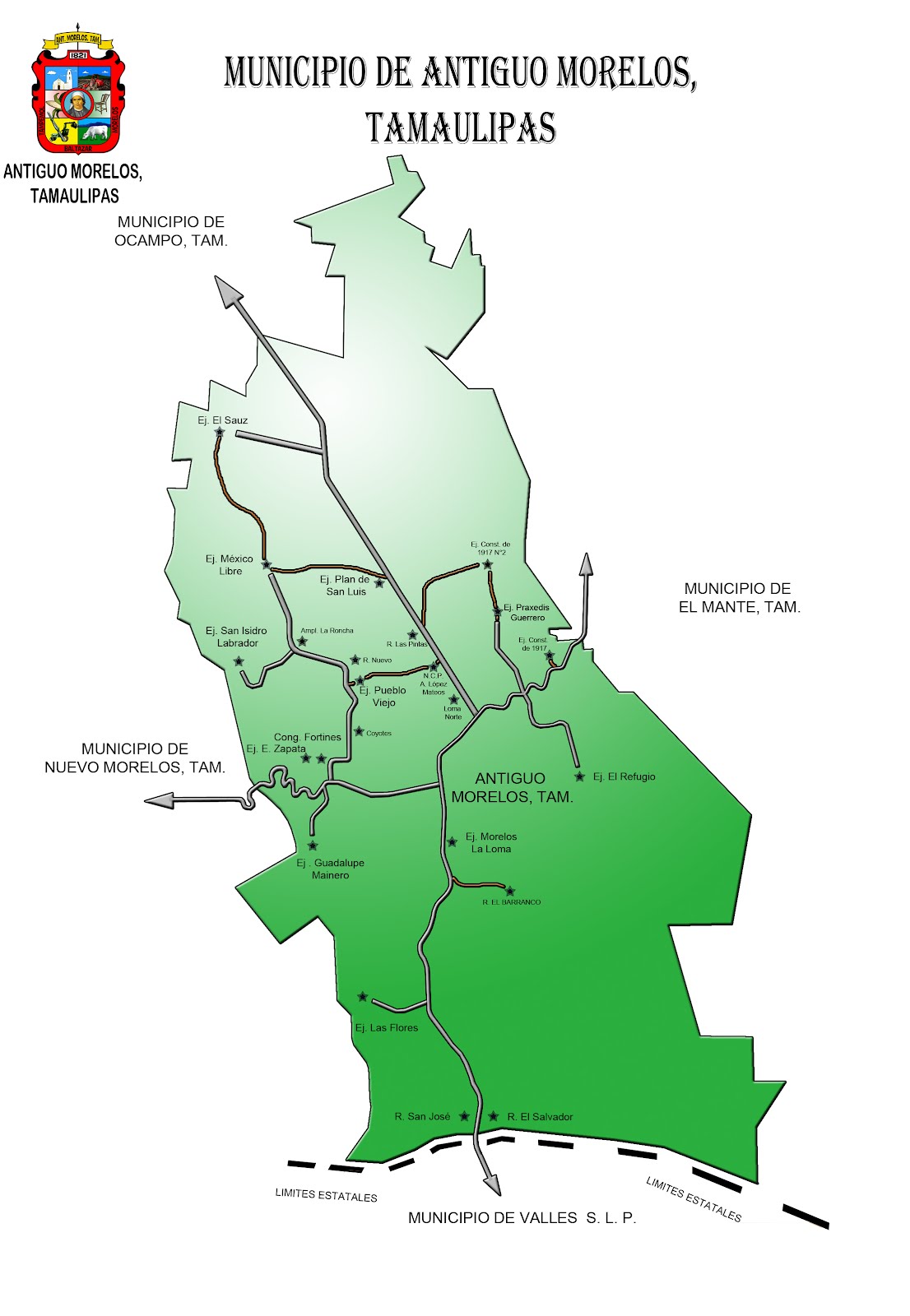 Antiguo Morelos, Tam. MUNICIPIO DE ANTIGUO MORELOS, TAMAULIPAS