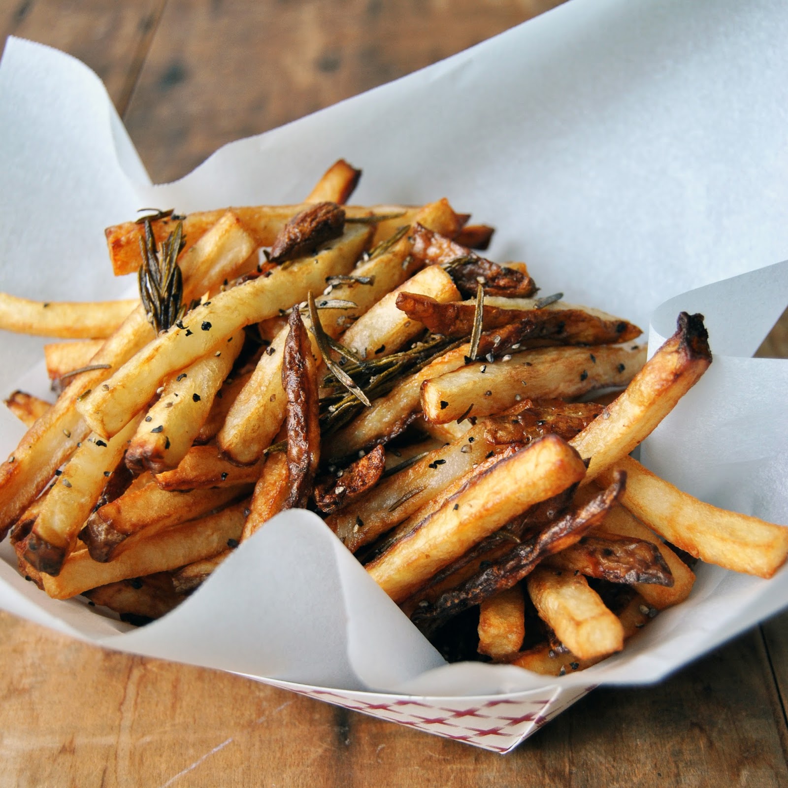 Pickle your fries in this rosemary garlic brine before you fry them