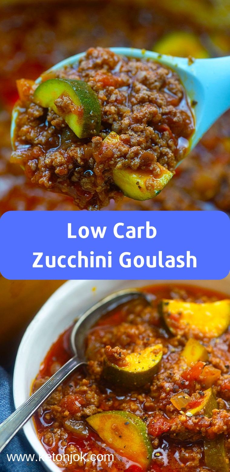 Low Carb Zucchini Goulash Joki's Kitchen