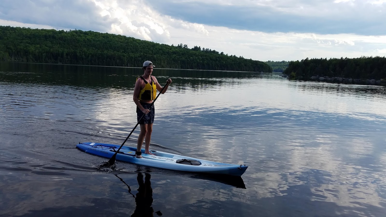 Recreational Kayaking in Maine Paddleboard Review... Ocean Kayak Nalu 12.5