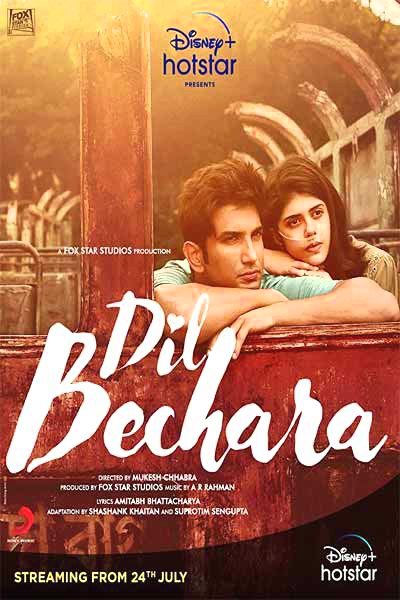 Sushant Singh Movie Dil Bechara Full HD Movie 2020