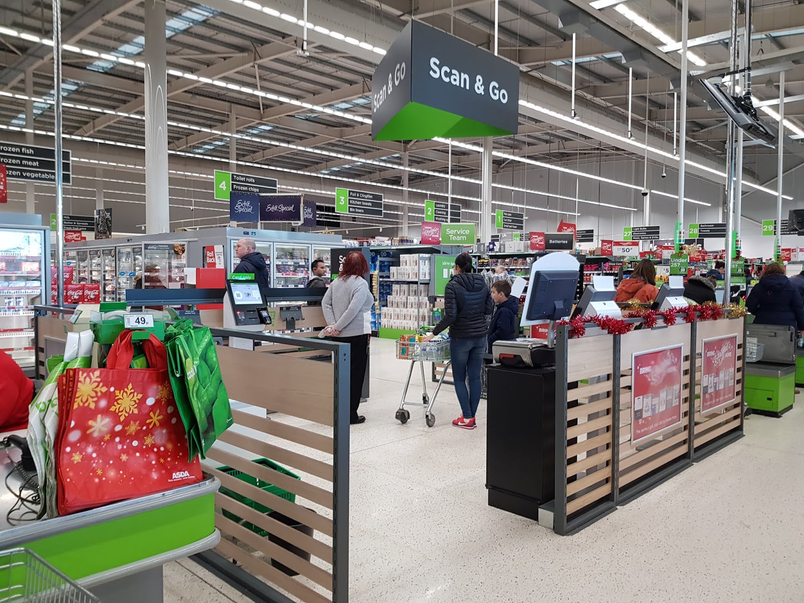 Scan & Go at Asda in Glasshoughton AD The Yorkshire Dad Blog